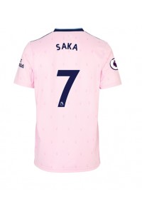 Arsenal Bukayo Saka #7 Voetbaltruitje 3e tenue 2022-23 Korte Mouw